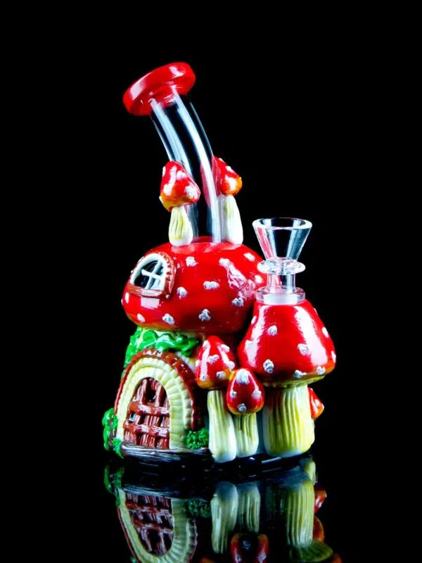 mushroom bongs with cottage design