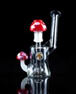 mushroom dab rig with dome shaped like mushroom