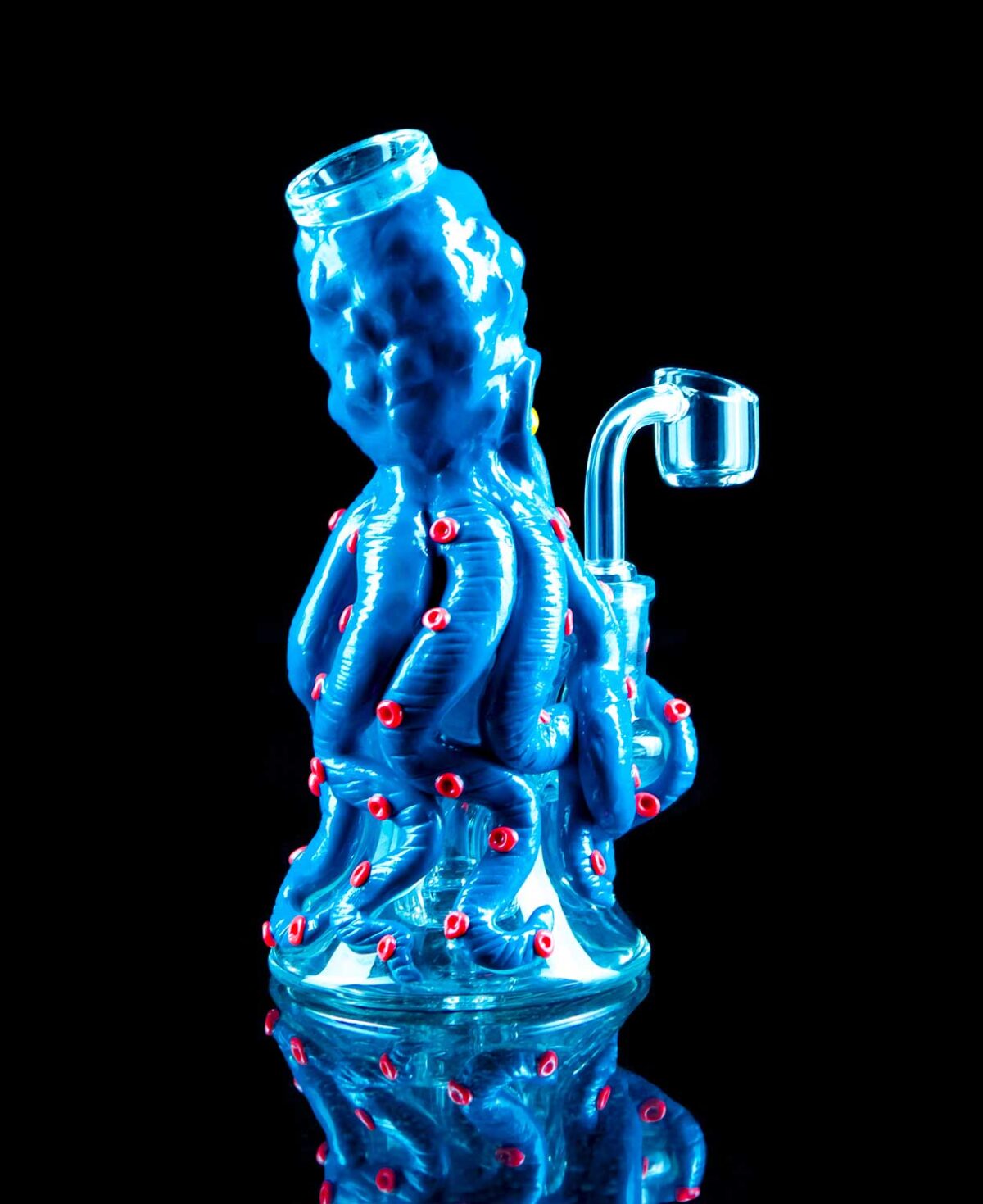 octopus rig blue with red suckers