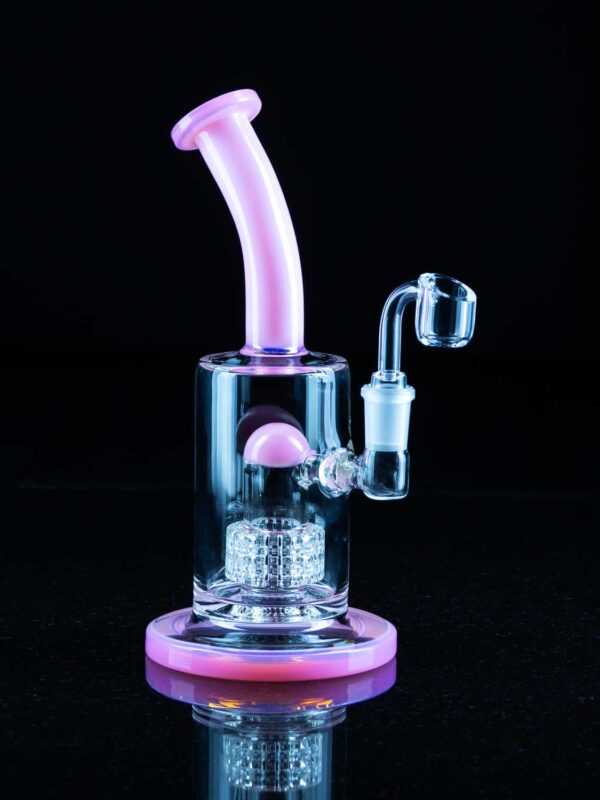 pink rig with percolator