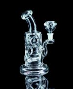 swiss perc bong with inline percolator and round bong bowl