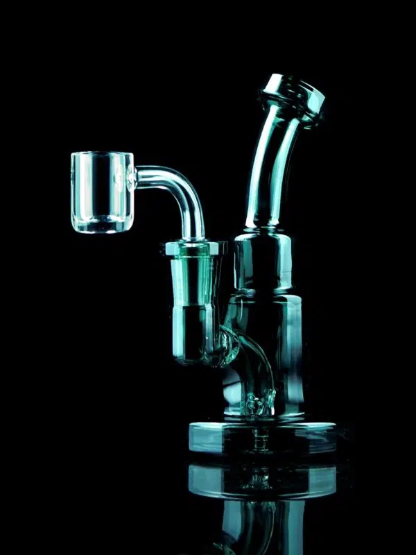 black dab rig with round base