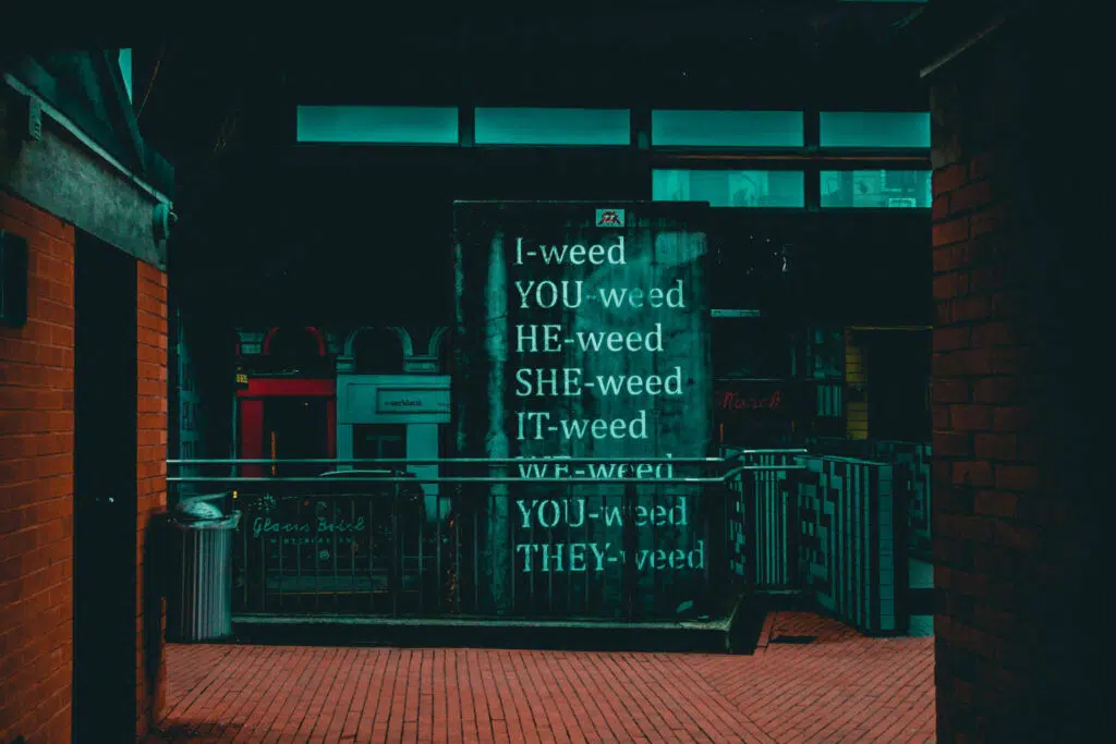 Weed poem