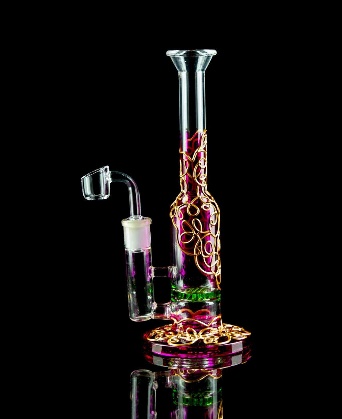honeycomb dab rigs made from borosilicate glass