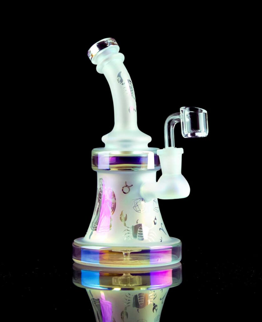 Zodiac Mini Dab Rig with Astrology Base - 6.5