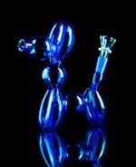 balloon dog bong made from glass