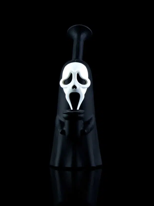 ghost dab rig featuring scream face