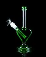 heart shaped bong green