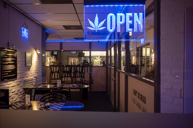 Weed cafe