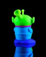 silicone bong shaped like an alien