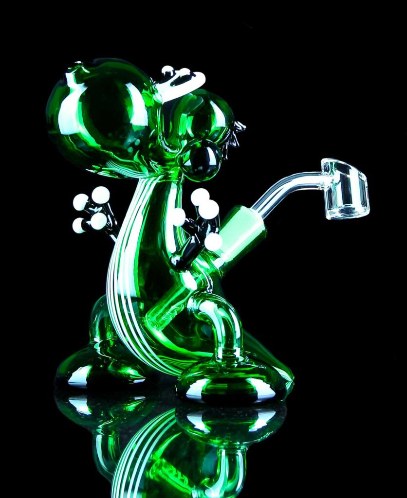 yoshi dab rig with flattened base