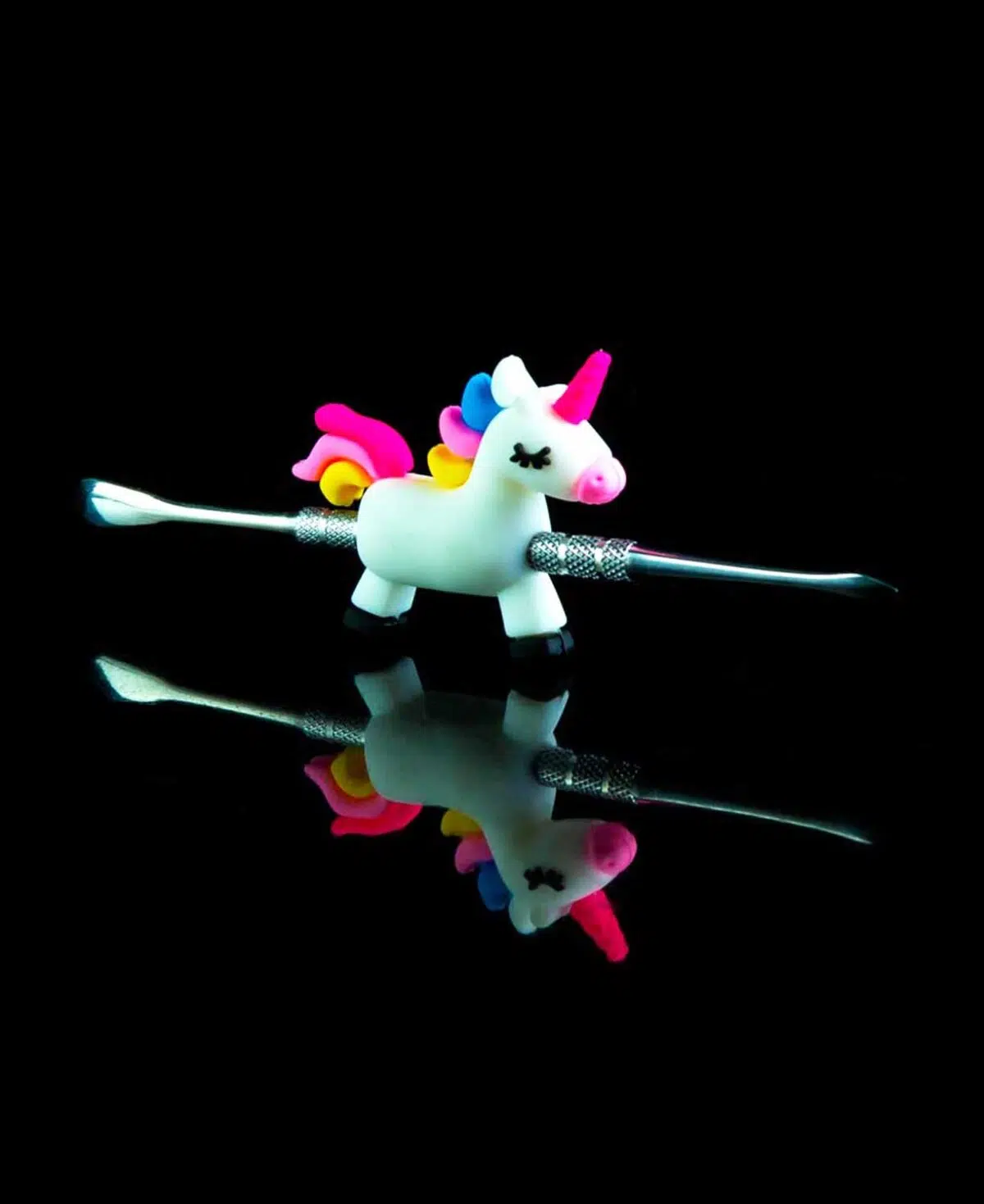 unicorn dabber tool made from metal