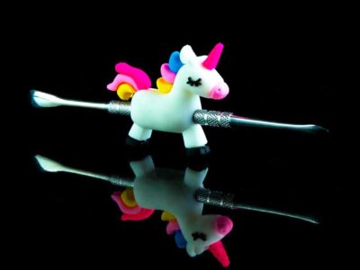 unicorn dabber tool made from metal