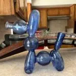 balloon dog bong in kitchen