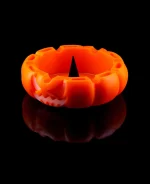 debowler ashtray shaped like pumpkin