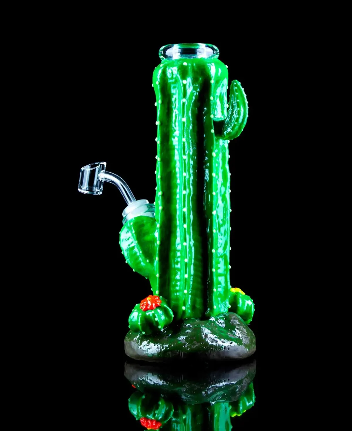 cactus rig with glowing spikes