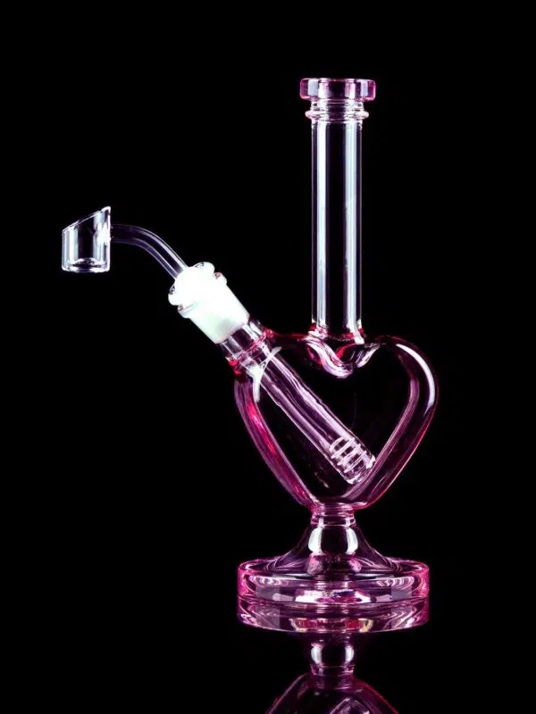 heart dab rig with diffused downstem