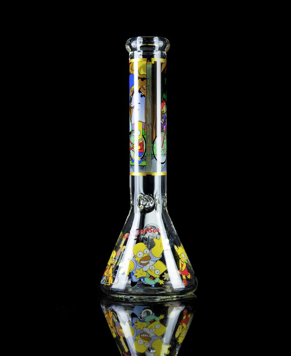 simpsons bong with homer and bart