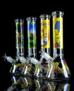 simpsons bongs lined up